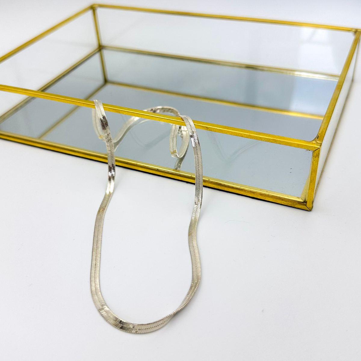 Collar Cinta plata