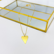 Collar Corazon liso